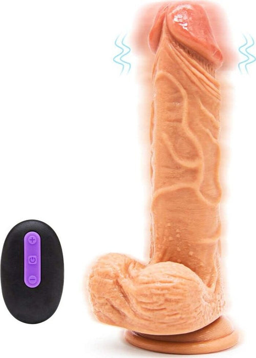 Massaggiatore vibrante con forte ventosa Donne G Spọt Morbido Silicone Wireless Telecomando Impermeabile