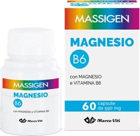 MASSIGEN-MAGNESIO-B6-60-CAPSULE