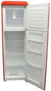 MASTER Frigorifero Doppia Porta Vintage Anni 50 CLASS280KRD cl. F Rosso