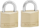 MASTER-LOCK--CONFEZIONE-2-LUCCHETTI-CON-CHIAVI-IN-OTTONE-MM-30
