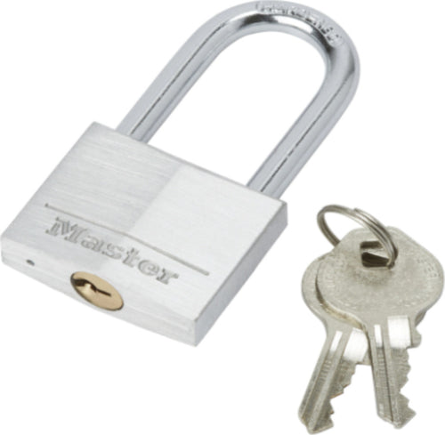 MASTER-LOCK--LUCCHETTO-IN-ALLUMINIO-MASSICCIO-ARCO-ACCIAIO-CEMENTATO-40x38x6-MM