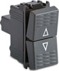 MASTER-PULSANTE-DOPPIO-1P/NO+1PNO-GRIGIO-ART.-31020