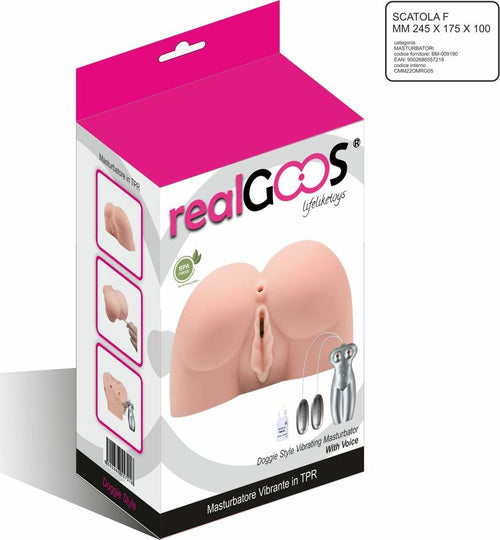 Masturbatore Ano E Vagina Vibranti Con Glutei In Morbido TPR Color Carne Doggye Style Realgoos® Salute e cura della persona/Erotismo e contraccezione/Sex toys/Masturbatori maschili/Masturbatori realistici Kondorama - Martinsicuro, Commerciovirtuoso.it