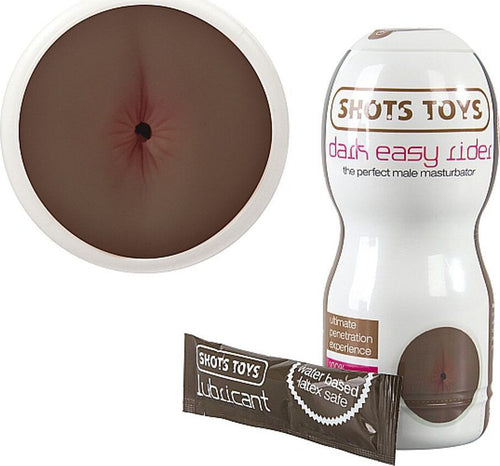 Masturbatore Maschile ano realistico Nero Shots Toys Dark Easy Rider Anal Non Vibrante Colore Nero Salute e cura della persona/Erotismo e contraccezione/Sex toys/Masturbatori maschili/Masturbatori realistici Kondorama - Martinsicuro, Commerciovirtuoso.it