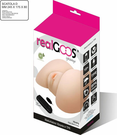 Masturbatore Parte Anatomica Ano e Vagina Vibranti Con Glutei In Morbido TPR Color Carne Doggye Style Realgoos® Salute e cura della persona/Erotismo e contraccezione/Sex toys/Masturbatori maschili/Masturbatori realistici Kondorama - Martinsicuro, Commerciovirtuoso.it