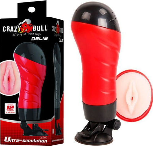 Masturbatore Uomo Vagina Vibratore realistico a coppa con ventosa Crazy Bull Delia Vagina With Vibration Salute e cura della persona/Erotismo e contraccezione/Sex toys/Masturbatori maschili/Masturbatori a coppa e accessori/Masturbatori a coppa elettrici Kondorama - Martinsicuro, Commerciovirtuoso.it