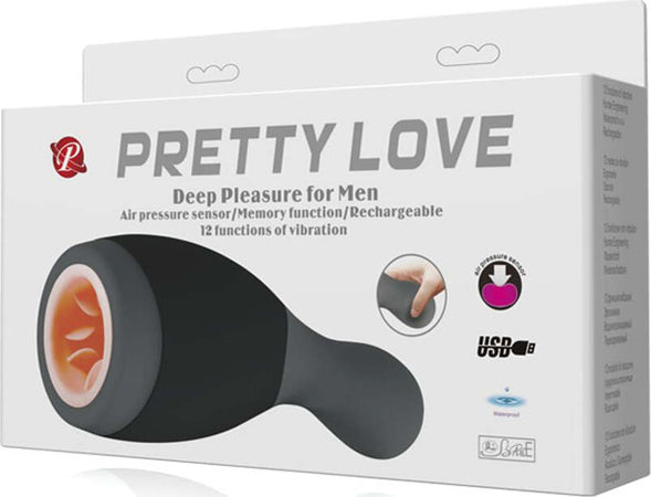 Masturbatore Vibrante Da Uomo a Coppa Elettrico Ricaricabile Usb in Tpr Pretty Love Deep Pleasure Salute e cura della persona/Erotismo e contraccezione/Sex toys/Masturbatori maschili/Masturbatori a coppa e accessori/Masturbatori a coppa elettrici Kondorama - Martinsicuro, Commerciovirtuoso.it