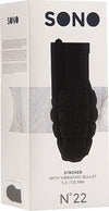Masturbatore Vibrante Maschile A Forma Di Granata Stroker - With Vibrating Bullet – Black 13,5 Cm Salute e cura della persona/Erotismo e contraccezione/Sex toys/Masturbatori maschili/Masturbatori a coppa e accessori/Masturbatori a coppa manuali Kondorama - Martinsicuro, Commerciovirtuoso.it