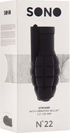 Masturbatore Vibrante Maschile A Forma Di Granata Stroker - With Vibrating Bullet – Grigio 13,5 Cm Salute e cura della persona/Erotismo e contraccezione/Sex toys/Masturbatori maschili/Masturbatori a coppa e accessori/Masturbatori a coppa manuali Kondorama - Martinsicuro, Commerciovirtuoso.it