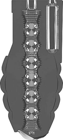 Masturbatore Vibrante Maschile a Forma di Granata Trasparente con Scanalature interne - Stroker - With Vibrating Bullet – Translucent Salute e cura della persona/Erotismo e contraccezione/Sex toys/Masturbatori maschili/Masturbatori a coppa e accessori/Masturbatori a coppa elettrici Kondorama - Martinsicuro, Commerciovirtuoso.it