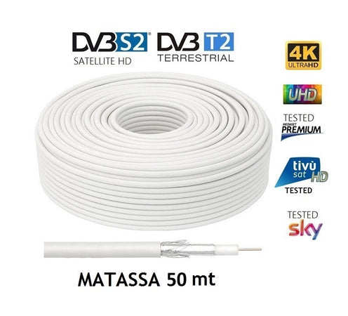 Matassa 50 mt. cavo Sat e Terrestre 0,69mm