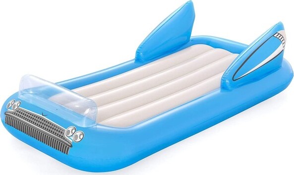 Materassino-Gonfiabile-Convertibile-A-Forma-Di-Auto-Mare-Piscina-190-X-128-Cm