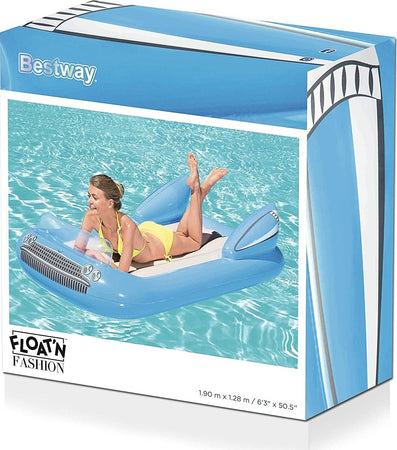 Materassino Gonfiabile Convertibile A Forma Di Auto Mare Piscina 190 X 128 Cm Giochi e giocattoli/Sport e giochi all'aperto/Giochi aquatici e piscine per bambini/Canotti e gonfiabili galleggianti Trade Shop italia - Napoli, Commerciovirtuoso.it