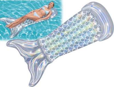 Materassino Gonfiabile Fashion Coda A Sirena Iridescente 193x101cm Piscina 43413 Giochi e giocattoli/Sport e giochi all'aperto/Giochi aquatici e piscine per bambini/Canotti e gonfiabili galleggianti Trade Shop italia - Napoli, Commerciovirtuoso.it