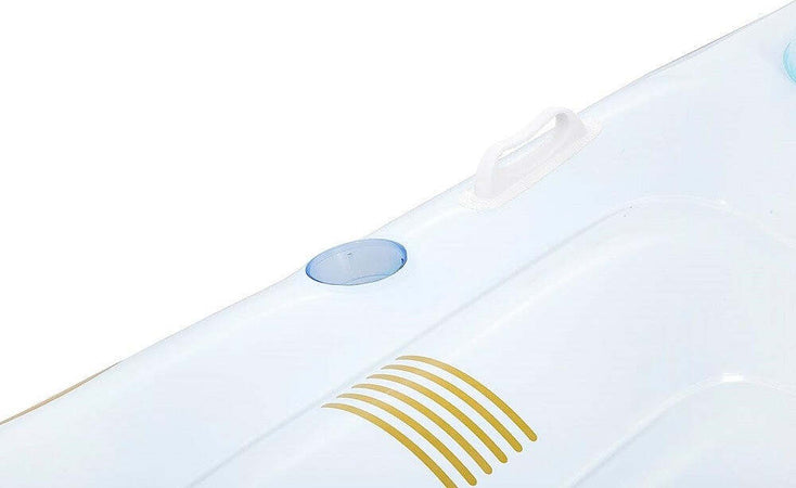 Materassino Gonfiabile Galleggiante Piscina 228x108cm Portabibite Maniglie 43651 Giochi e giocattoli/Sport e giochi all'aperto/Giochi aquatici e piscine per bambini/Canotti e gonfiabili galleggianti Trade Shop italia - Napoli, Commerciovirtuoso.it