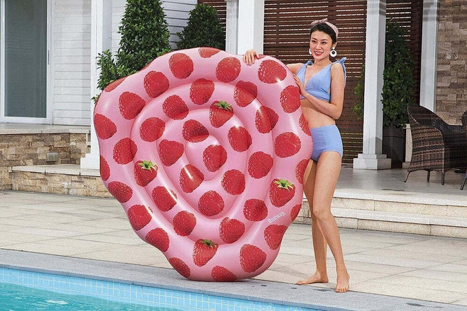 Materassino Gonfiabile Profumato Lampone 165x151cm Moda Mare Acqua Piscina 43396 Giochi e giocattoli/Sport e giochi all'aperto/Giochi aquatici e piscine per bambini/Canotti e gonfiabili galleggianti Trade Shop italia - Napoli, Commerciovirtuoso.it