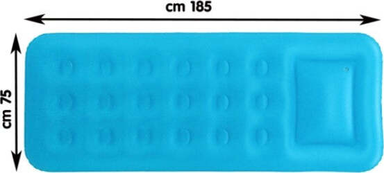 MATERASSINO GONFIABILE RELAX MARE SPIAGGIA PISCINA IN VINILE 185 X 75 CM Giochi e giocattoli/Sport e giochi all'aperto/Giochi aquatici e piscine per bambini/Canotti e gonfiabili galleggianti Trade Shop italia - Napoli, Commerciovirtuoso.it