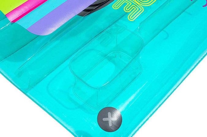 Materassino Gonfiabile Retro Beats Fashion Cassetta 174x117cm Portaoggetti 43649 Giochi e giocattoli/Sport e giochi all'aperto/Giochi aquatici e piscine per bambini/Canotti e gonfiabili galleggianti Trade Shop italia - Napoli, Commerciovirtuoso.it