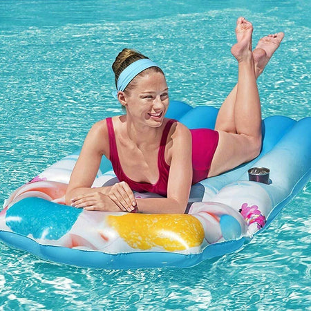 Materassino Gonfiabile Stampa Realistica Frappe Mare Piscina 170x90cm Bestway Giocattoli e infanzia > Piscine > Canotti e Gonfiabili Trade Shop italia - Napoli, Commerciovirtuoso.it