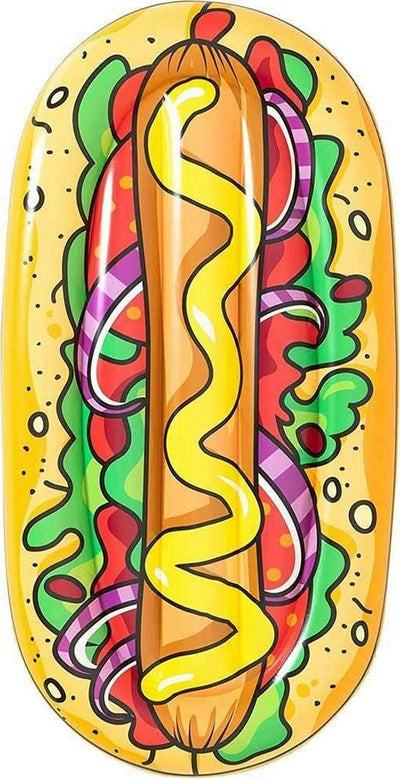 Materassino Isola Gonfiabile Stampa Hot Dog Pvc Mare Piscina 190 X 109 Cm Giochi e giocattoli/Sport e giochi all'aperto/Giochi aquatici e piscine per bambini/Canotti e gonfiabili galleggianti Trade Shop italia - Napoli, Commerciovirtuoso.it