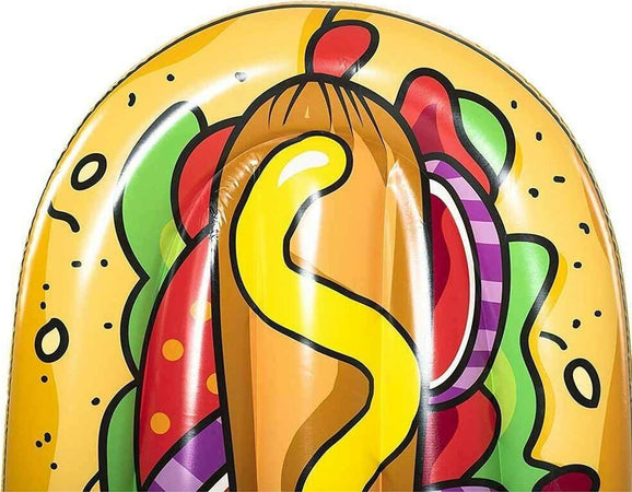 Materassino Isola Gonfiabile Stampa Hot Dog Pvc Mare Piscina 190 X 109 Cm Giochi e giocattoli/Sport e giochi all'aperto/Giochi aquatici e piscine per bambini/Canotti e gonfiabili galleggianti Trade Shop italia - Napoli, Commerciovirtuoso.it
