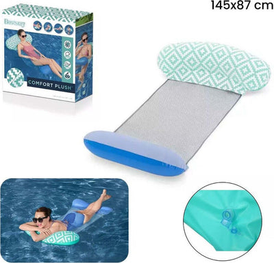 Materassino Luxury Con Rete Gonfiabile 145 X 87 Cm Per Piscina Mare Estate 43555 Giochi e giocattoli/Sport e giochi all'aperto/Giochi aquatici e piscine per bambini/Canotti e gonfiabili galleggianti Trade Shop italia - Napoli, Commerciovirtuoso.it