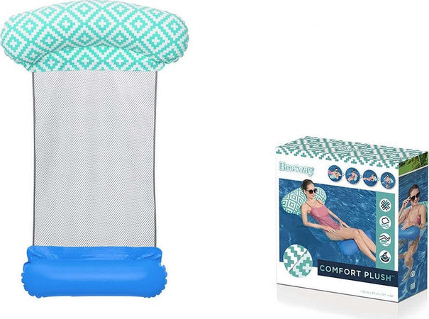 Materassino Luxury Con Rete Gonfiabile 145 X 87 Cm Per Piscina Mare Estate 43555 Giochi e giocattoli/Sport e giochi all'aperto/Giochi aquatici e piscine per bambini/Canotti e gonfiabili galleggianti Trade Shop italia - Napoli, Commerciovirtuoso.it