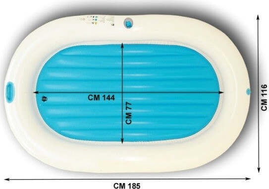 MATERASSINO OVALE ISOLA GONFIABILE YACHT LINE MARE PISCINA PVC 185 X 117 CM Giochi e giocattoli/Sport e giochi all'aperto/Giochi aquatici e piscine per bambini/Canotti e gonfiabili galleggianti Trade Shop italia - Napoli, Commerciovirtuoso.it