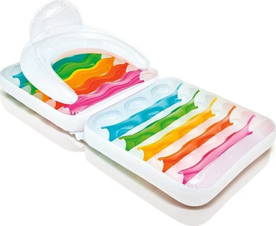 Materassino-Poltrona-Gonfiabile-2-In-1-Pieghevole-Con-Schienale-Piscina-198x94cm