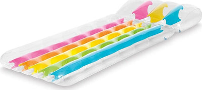 Materassino Rainbow Gonfiabile 203x84cm Cuscino Integrato Piscina Mare Lago 58724 Giochi e giocattoli/Sport e giochi all'aperto/Giochi aquatici e piscine per bambini/Canotti e gonfiabili galleggianti Trade Shop italia - Napoli, Commerciovirtuoso.it