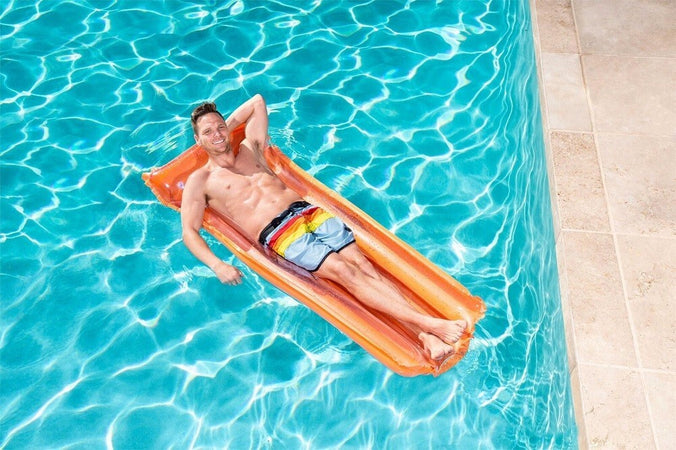 Materassino Tinta Unita Trasparente Gonfiabile 183x76cm Piscina Mare 5 Tubi 44013 Giochi e giocattoli/Sport e giochi all'aperto/Giochi aquatici e piscine per bambini/Canotti e gonfiabili galleggianti Trade Shop italia - Napoli, Commerciovirtuoso.it