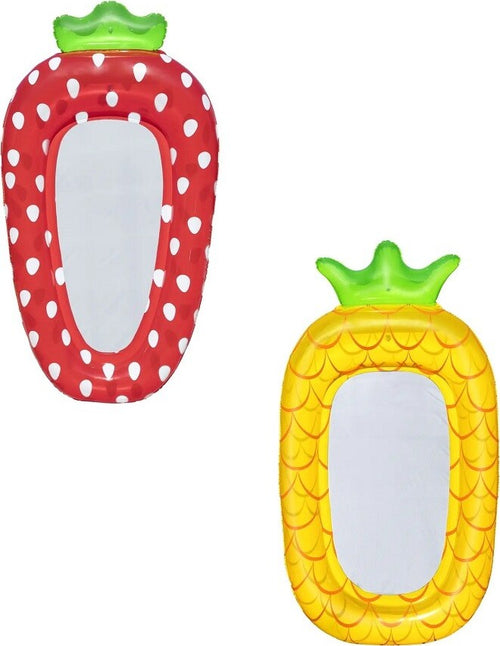 Materasso Canotto Lounge Sweet Summer Ananas 186x112cm / Fragola 178x103cm 43644 Giochi e giocattoli/Sport e giochi all'aperto/Giochi aquatici e piscine per bambini/Canotti e gonfiabili galleggianti Trade Shop italia - Napoli, Commerciovirtuoso.it