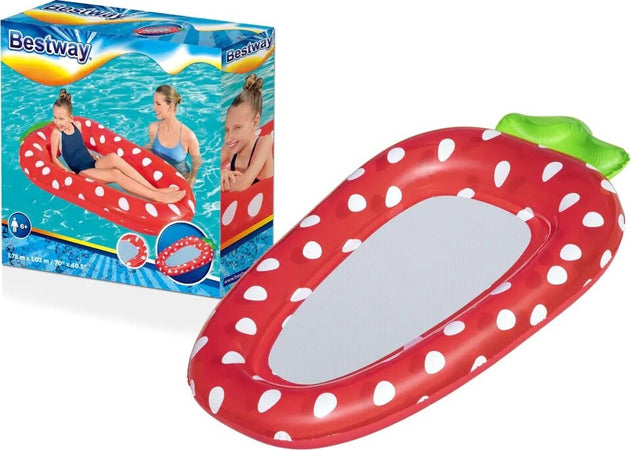 Materasso Canotto Lounge Sweet Summer Ananas 186x112cm / Fragola 178x103cm 43644 Giochi e giocattoli/Sport e giochi all'aperto/Giochi aquatici e piscine per bambini/Canotti e gonfiabili galleggianti Trade Shop italia - Napoli, Commerciovirtuoso.it