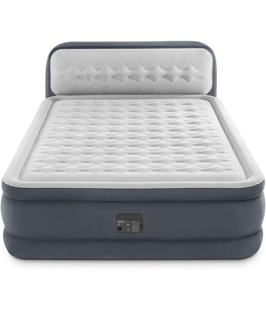 Materasso Dura-beam Con Schienale Tecnologia Fiber Tech Pompa Incorporata Blu Navy
