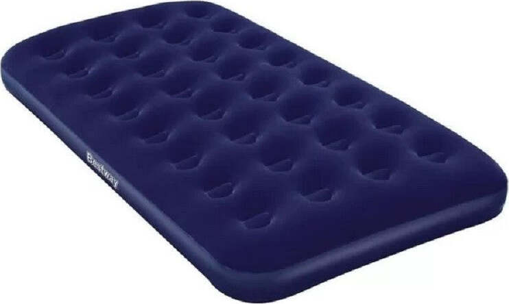Materasso Gonfiabile Singolo Airbed Blu Floccato Plus 188x99x22cm Campeggi 67001 Giochi e giocattoli/Sport e giochi all'aperto/Giochi aquatici e piscine per bambini/Canotti e gonfiabili galleggianti Trade Shop italia - Napoli, Commerciovirtuoso.it