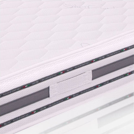Materasso-Matrimoniale,-alto-22-cm---Memory-Foam,-Rivestimento-Silver,-Ergonomico-|-Sommo-MiaSuite