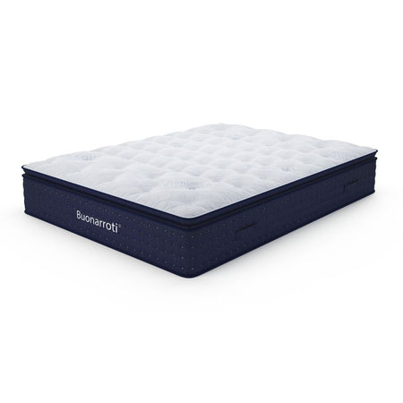 Materasso matrimoniale Atria in memory foam, con tessuto a maglia e molle insacchettate 160x190x33 cm.