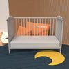 Materasso-per-Culla,-alto-14-cm---Sfoderabile,-Indeformabile,-Waterfoam-|-Sim-MiaSuite