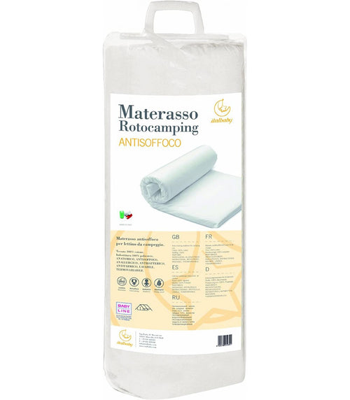 Materasso Italbaby Rotocamping 60x120x5