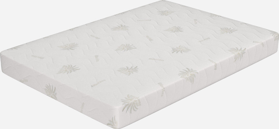 Materasso-Una-Piazza-e-Mezza,-alto-17-cm---Memory,-Sfoderabile,-Rivestimento-in-Aloe-Vera-|-Baldo-MiaSuite