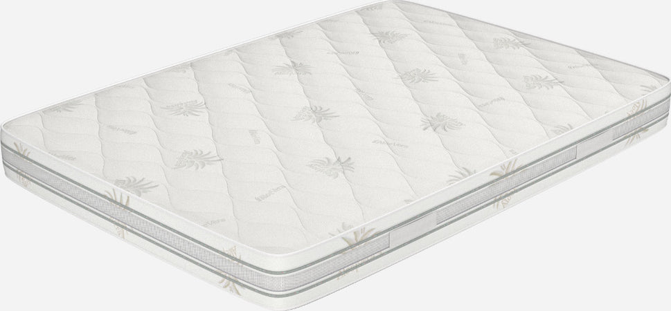 Materasso-Una-Piazza-e-Mezza,-alto-22-cm---Memory-Foam,-Rivestimento-Aloe-Vera,-Traspirante-|-Top-H22-MiaSuite