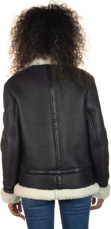 Matilde---Giacca-Donna-Nera-in-vero-montone-Shearling