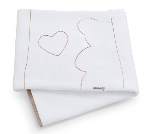 Copertina Lettino in Cotone Piquè Italbaby Matisse