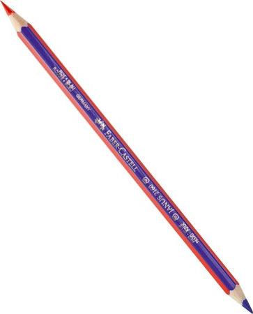 Matita bicolore sottile - rosso-blu - Faber Castell [multipack] 12 pezzi Cancelleria e prodotti per ufficio/Penne matite scrittura e correzione/Matite/Matite di legno Eurocartuccia - Pavullo, Commerciovirtuoso.it