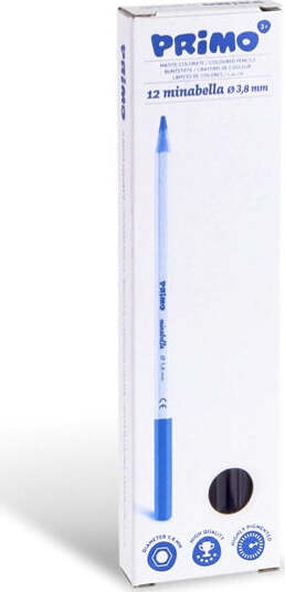 Matita colorata Minabella - diametro 3 8 mm - blu oltremare - Primo [multipack] 12 pezzi Giochi e giocattoli/Attività creative/Accessori per disegnare e colorare/Pennelli Eurocartuccia - Pavullo, Commerciovirtuoso.it