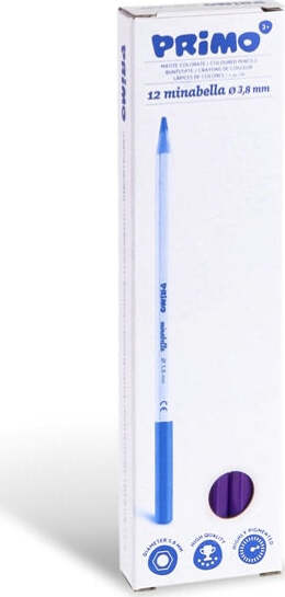 Matita colorata Minabella - diametro 3 8 mm - viola rosso - Primo [multipack] 12 pezzi Giochi e giocattoli/Attività creative/Accessori per disegnare e colorare/Pennelli Eurocartuccia - Pavullo, Commerciovirtuoso.it