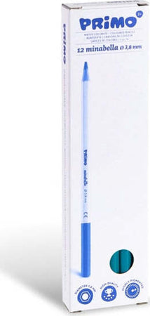 Matita colorata Minabella - diametro mina 3 8 mm - acqua marina - Primo [multipack] 12 pezzi Giochi e giocattoli/Attività creative/Accessori per disegnare e colorare/Pennelli Eurocartuccia - Pavullo, Commerciovirtuoso.it