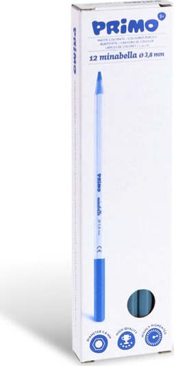 Matita colorata Minabella - diametro mina 3 8 mm - grigio - Primo [multipack] 12 pezzi Giochi e giocattoli/Attività creative/Accessori per disegnare e colorare/Pennelli Eurocartuccia - Pavullo, Commerciovirtuoso.it