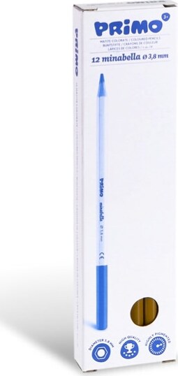 Matita colorata Minabella - diametro mina 3 8 mm - ocra - Primo [multipack] 12 pezzi Giochi e giocattoli/Attività creative/Accessori per disegnare e colorare/Pennelli Eurocartuccia - Pavullo, Commerciovirtuoso.it