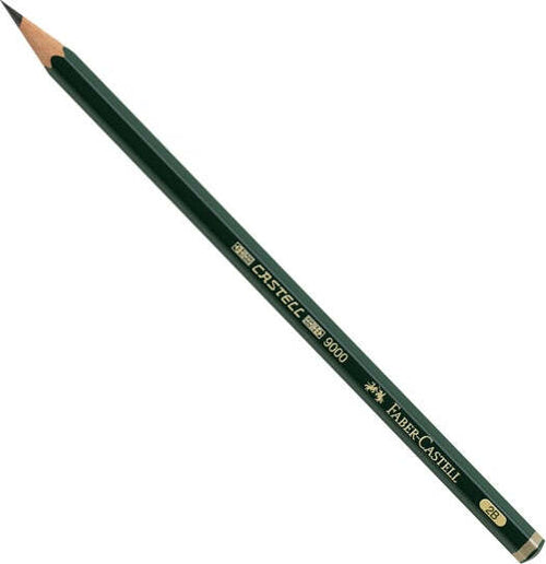 Matita in grafite Castell 9000 - gradazione 2B - esagonale - Faber Castell [multipack] 12 pezzi Cancelleria e prodotti per ufficio/Penne matite scrittura e correzione/Matite/Matite di legno Eurocartuccia - Pavullo, Commerciovirtuoso.it